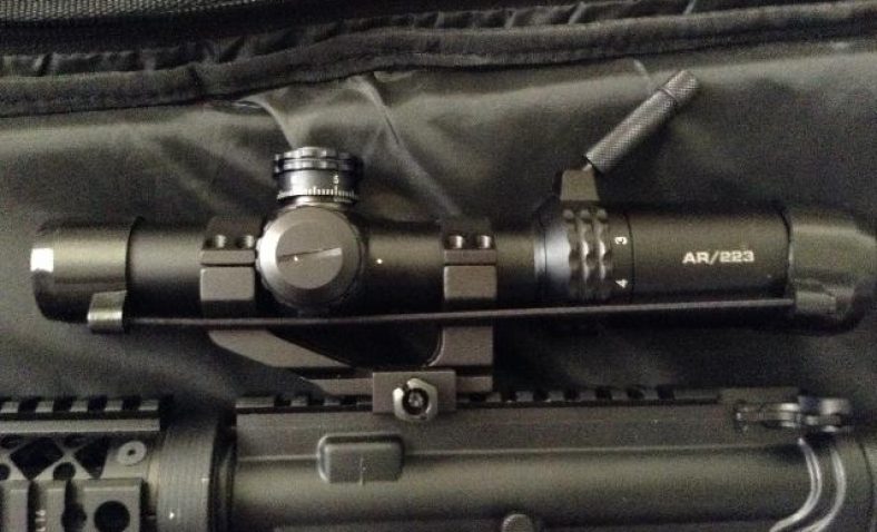 image of the BUSHNELL AR OPTICS FFP ILLUMINATED BTR-1 BDC