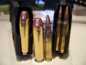 The .50 Beowulf AR 15 cartridge was designed for military use in stopping vehicles at checkpoints as an aid to car bomb prevention