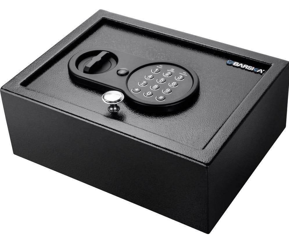 image of the Barska Top Open Keypad Safe