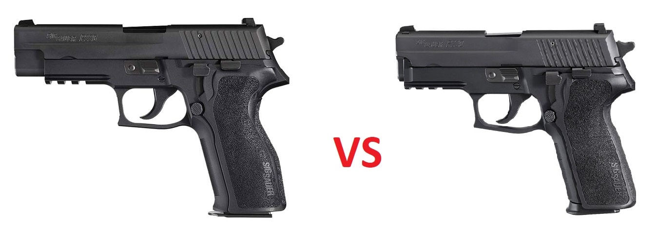 An image of Sig P226 vs. Sig P229