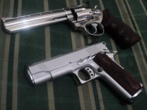 A picture of my personal handguns