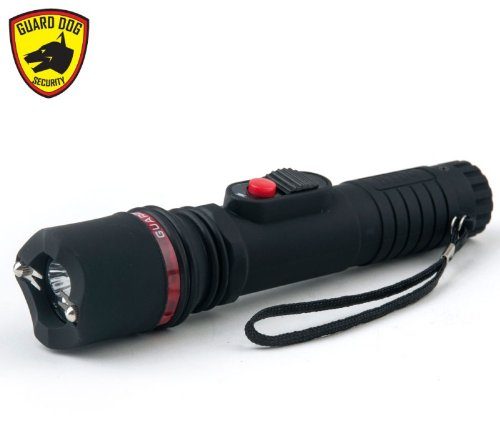 The Guard Dog Inferno Stun Gun looks like just an ordinary flashlight