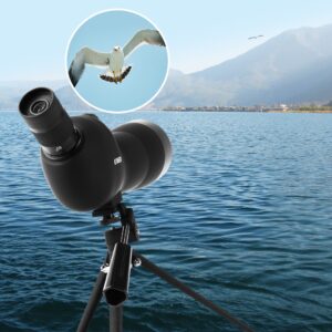 Angled spotting scope