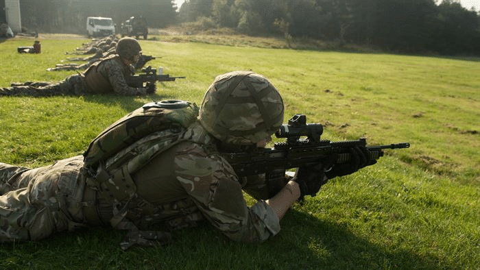 Bullpup Rifle - British Royal Marines