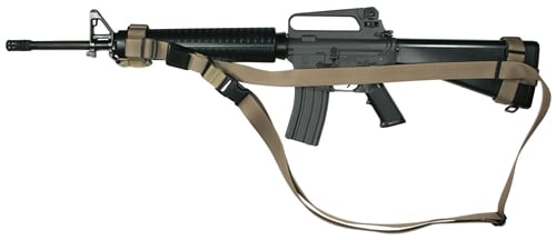 AR15 Semiautomatic rifle with sling