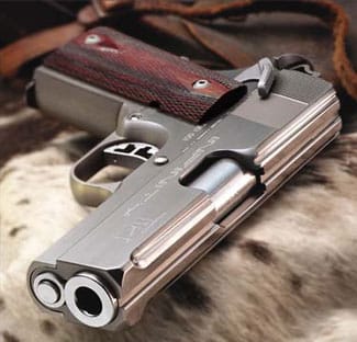 Polished Handgun