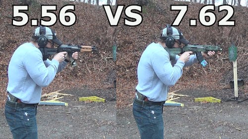 5-56 VS. 7-62 Recoil