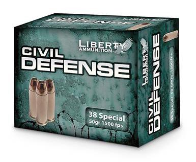 image of Liberty Civil Defense .38 Special Ammo