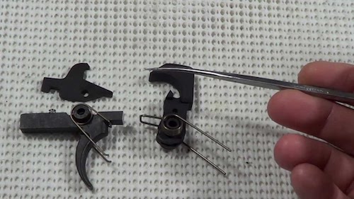 AR-15 trigger components