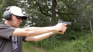 M&P Shield .45 ACP gun test