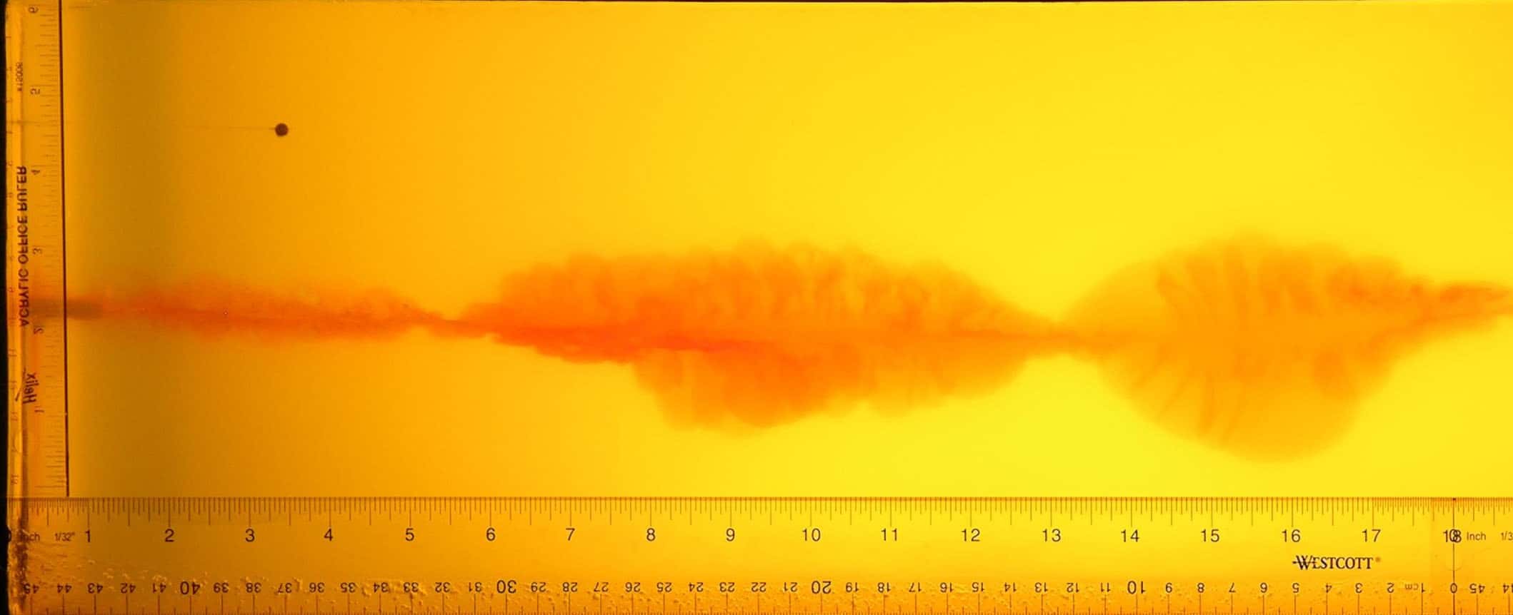 9mm fired into ballistics gel