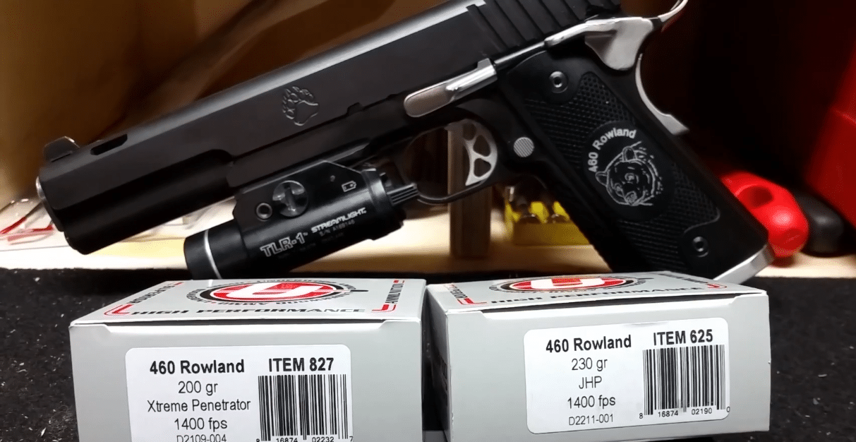 460 Rowland Fusion is one of the most powerful .45 ACP-based semi-auto shooting platforms