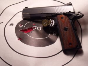 The SR1911 Model 6722 single stack with a 4.25-inch barrel