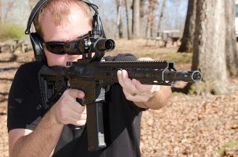 shooting a cmmg anvil rifle