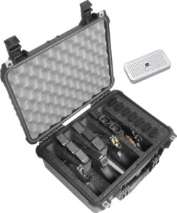 Case Club 4 Pistol and 16 Magazine Pre-Cut Heavy Duty Waterproof Case