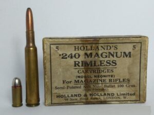 a picture of .240 Apex ammo