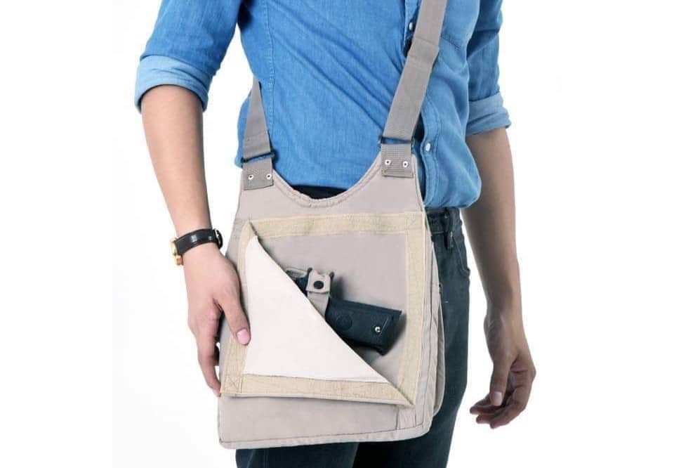 Concealed Carry Messenger Bag