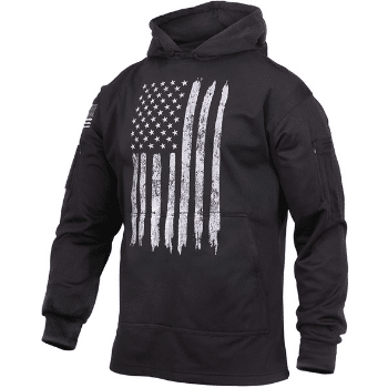 image of Rothco U.S. Flag Concealed Carry Hoodie