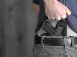 wearing an inside the waistband holster