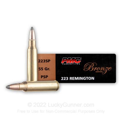 image of PMC Bronze Ammo 55 Grain