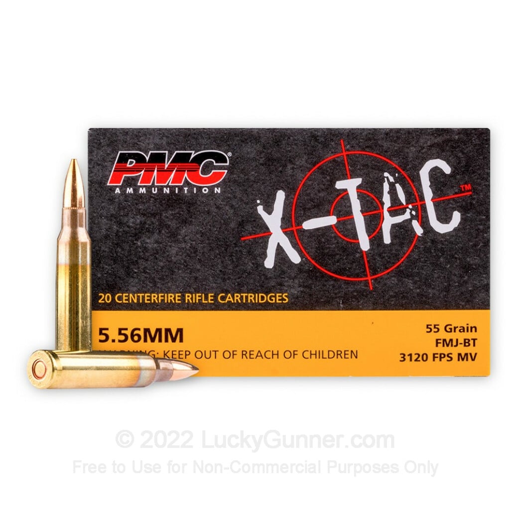 image of PMC X-TAC Ammo 55 Grain