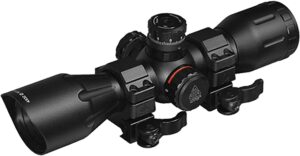 UTG 4X32 1" Crossbow Scope, Pro 5-Step RGB Reticle