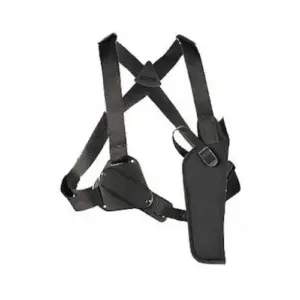 image of Uncle Mike's Black Kodra Nylon Sidekick Vertical Shoulder Holster