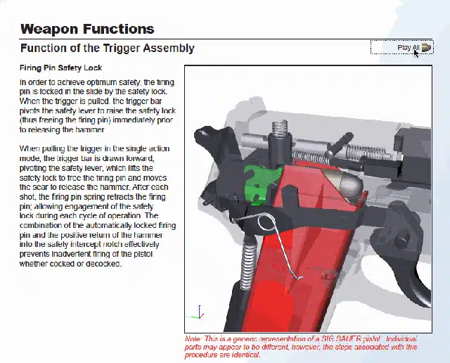 sig sauer p238 safety mechanism