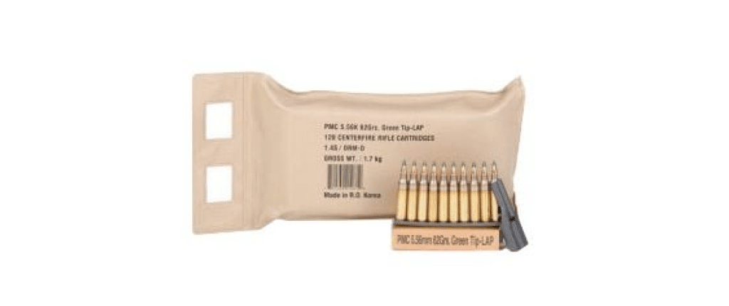 image of PMC X-TAC 5.56 62 GR AMMO