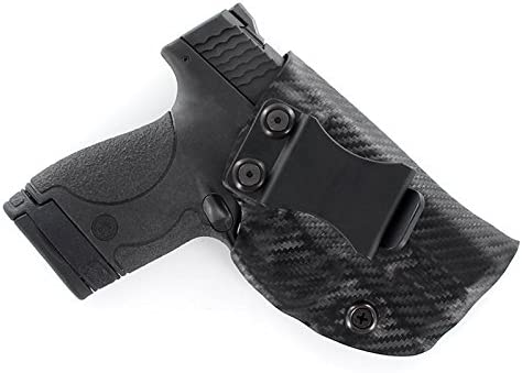 image of Outlaw Holsters Kahr Black Carbon Fiber IWB Holster