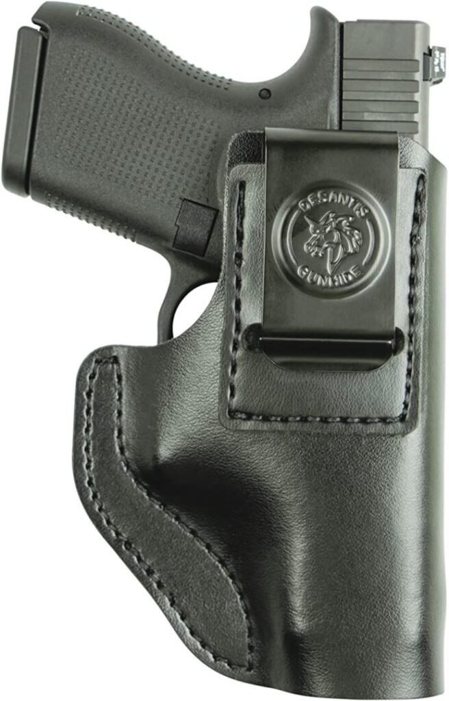 Desantis Insider Glock 36 Leather  IWB Holster