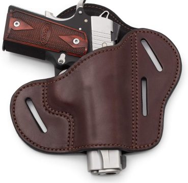 Ultimate 1911 Commander Leather Gun Holster