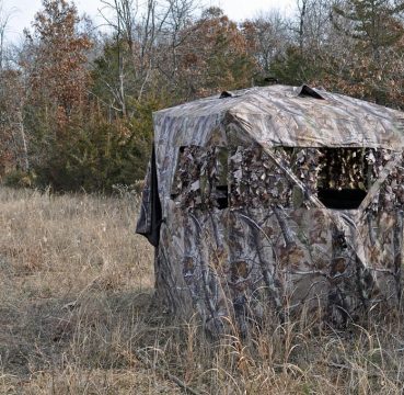 ground blind for bowhunting